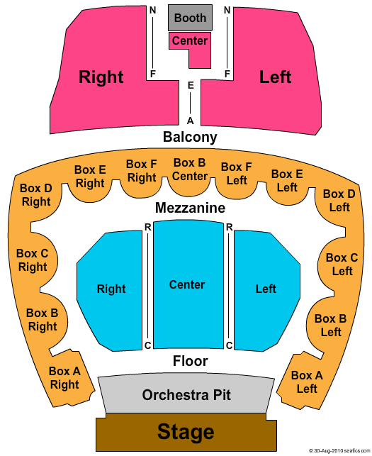 Five Flags Center Seating Chart